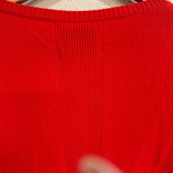 Cynthia Rowley Cashmere Sweater Paprika Medium - Picture 5 of 10
